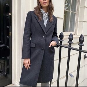 Babaton Charcoal Trench Coat
